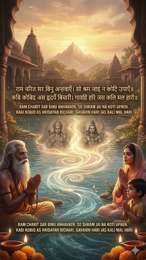 65 🕉️ Ramayan Chaupai🙏🛕JaiShreeRam 🚩 🕉️ #ramchritramanas #ramayan #bhajan #chaupai #motivation #ram