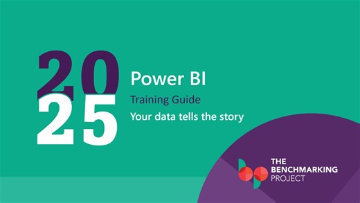 A beginners guide to using your Benchmarking Project Power BI reporting