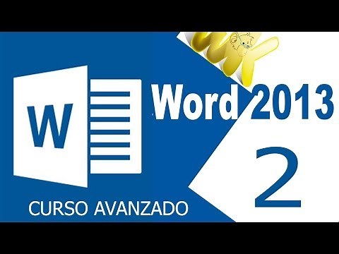 Microsoft Word 2013, Como configurar las opciones avanzadas, Curso avanzado español, cap 2