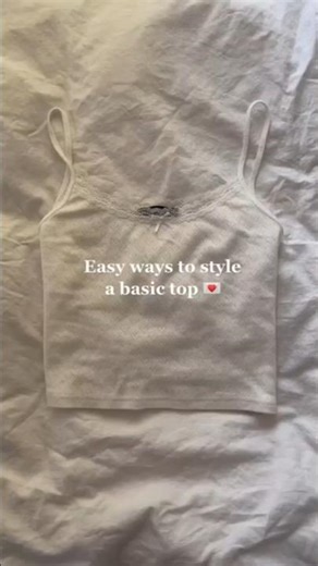 styling basic top#trending#fashion#styling#outfitideas