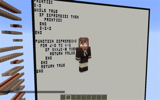 【Minecraft】吊炸天，在MC中用命令方块制作BASIC编译器