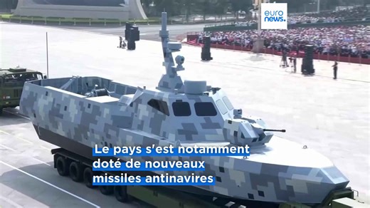 Défilé militaire chinois : Pékin dévoile un gigantesque arsenal technologique