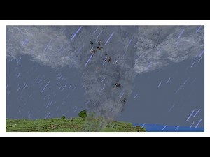 How To Summon A Tornado In Minecraft
