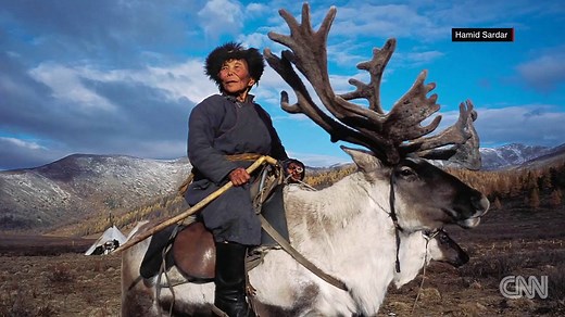 16K views · 132 shares | The ancient reindeer people of Mongolia - Santa isn't the only one who treats reindeer as family. | CNN Travel | Facebook
