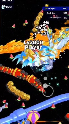 snake clash gameplay #shorts #shortsfeed #trending #snake #games #snakeclash