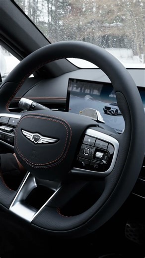 A quiet moment inside the Genesis GV70.#GenesisGV70