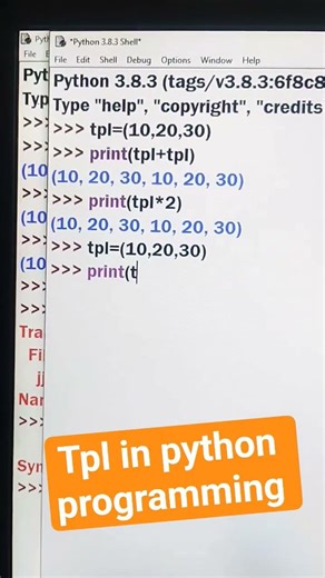 tpl code in python programming
