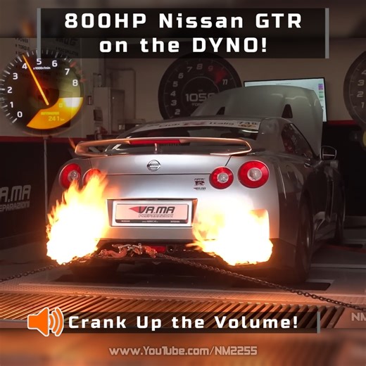 589K views · 30K reactions | Love the high pitched sound coming from the titanium exhaust ❤️‍ - 800HP Nissan R35 GT-R by Vama Preparazioni | NM2255 | Facebook