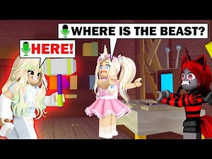 ONLY Using VOICE CHAT In Flee The Facility! (Roblox)