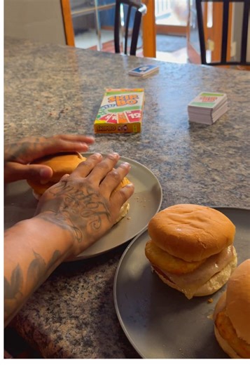 She beats me in skip bo everytime… #pregnancycraving #skipbo #17weekspregnant