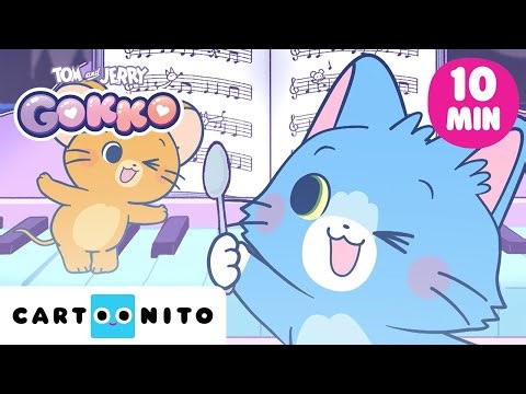 Bedtime Music Chaos | Tom & Jerry GOKKO | Cute Episodes for Little Kids | Cartoonito