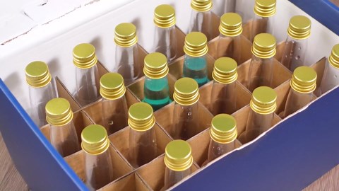 Alcohol Advent Calendar and 24 Days Christmas Countdown with 24 Wine Bottle Beer Spirits Calendar Holiday Ornaments Gifts for Adult Woman Man Husband Dad Xmas Party Decor (Non Alcoholic)