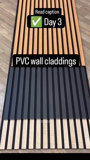 41 reactions · 5 comments | ✅ Day 3 PVC wall claddings ▪️Completely...