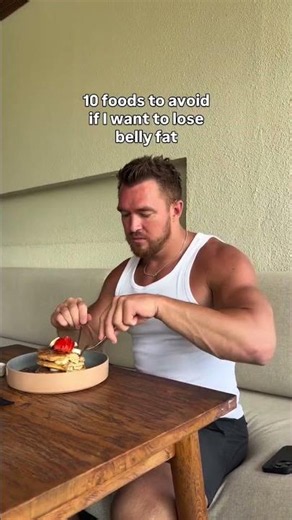 10 foods to avoid 👇❌ Let’s be clear.. Losing belly fat always comes down to calories in vs