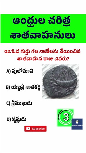 AP History Day 2: Important Satavahana MCQs! 🏛️ #shorts #appsc #learnhub