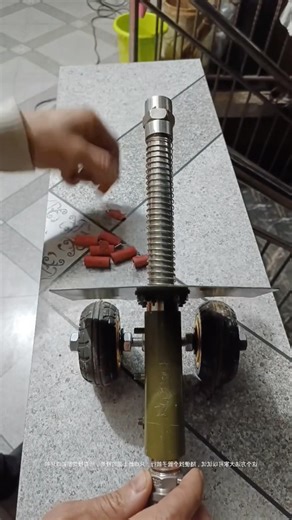 Mini Cannon Shooting Model, DIY Fun Metal Artillery Firecracker Launcher #toyswarrior #gift #shorts