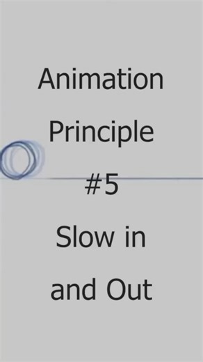 Master Animation: The Secret of Slow In and Out