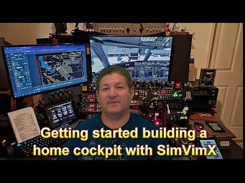Getting started building a home cockpit for X-Plane with SimVimX