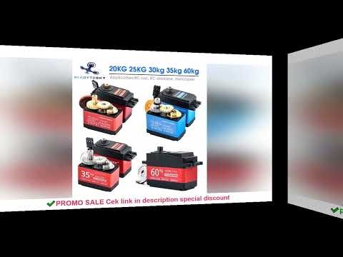 Waterproof 180/270/360 Degree 20KG 25KG 30kg 35kg 60kg Large Torque Digital Coreless Servo Aluminium