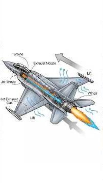 Jet Fighter Engine in 60 Seconds ⏱️🚀 #stemshorts #techexplained #iranisraelwar #fighterjet