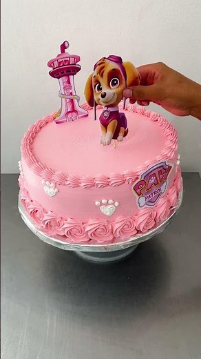 Paw Patrol children's birthday cake