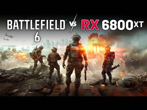 Battlefield 6 on the RX 6800 XT (1080p/1440p/4K/FSR)🔥Multi Setting Benchmark