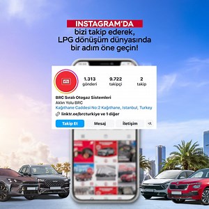 BRC ailesini Instagram’da takip etmeyi unutmayın! 🚗 🔗 https://www.instagram.com/brc_turkiye/ LPG dönüşüm teknolojilerinde lider olan BRC’nin en güncel haberlerini ve özel kampanyalarını kaçırmamak için bizi Instagram hesabımızdan takip edin! 📲👇 Aklın yolu BRC… LPG'li değil, BRC’li… #BRC #AklınYoluBRC #BRCyeGel #LPGliDeğilBRCli #YolArkadaşımBRC #BRCPlatinum #LPG #Otogaz #Tasarruf | BRC Sıralı Otogaz Dönüşüm Sistemleri