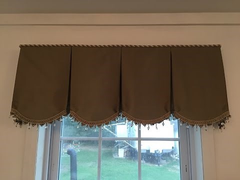 Step 9 How To Board Mount Your Scalloped Valance