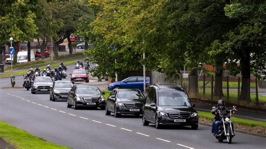 Scots biker gang thugs hunted over machete murder bid attack at funeral