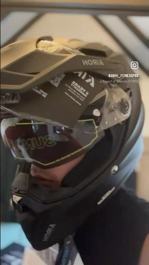 My new adventure helmet Airoh commander 2 #airoh #adventure #helmet