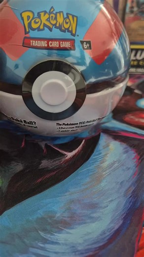 Poke Ball Tin❤️#pokemontiktok #rippingpacks #pokemon #pokémon #pokemontcg