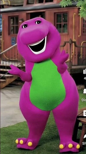 Friends meet Barney