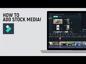 How to Add Stock Media in Filmora 11 [easy]