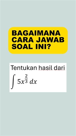 INTEGRAL TAK TENTU #2