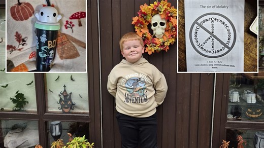 Mum finds Christian pamphlet 'indoctrinating children' in Lidl Halloween cup