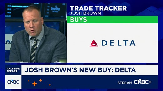 Trade Tracker: Josh Brown buys Delta Air Lines