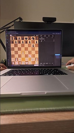 POV winning bullet games with perfect timing #chess #brilliant