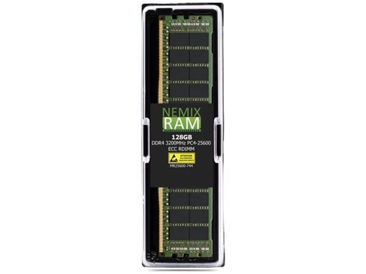 NEMIX RAM 128GB (1X128GB) DDR4 3200MHZ PC4-25600 4Rx4 1.2V CL22 288-PIN ECC RDIMM Registered Server Memory Compatible with SuperMicro M12SWA-TF WRX80 Motherboard - Newegg.com
