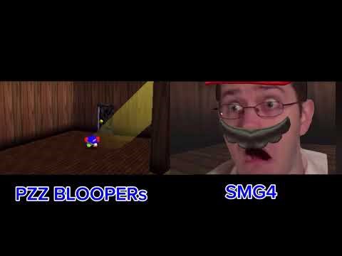 Same scene (PZZ BLOOPERS and SMG4)