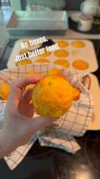 Jalapeño Cheddar Corn Muffins Homemade | What Jiffy can’t do! #recipes #cooking #baking #easyrecipe