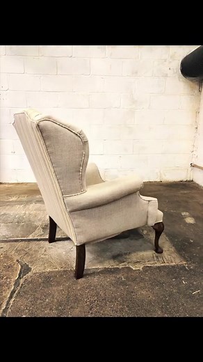 Wing Chair Transformation: Upholstery & Reupholster Tips