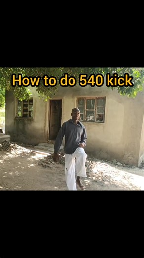 How to do 540 tutorial kick step by step#taekwondo#Shorts