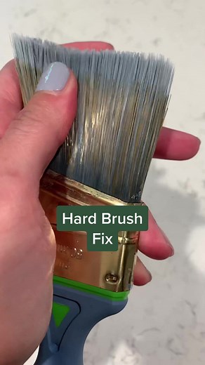 How to Soften Paint Brush with Vinegar - Painting Tips and Tricks