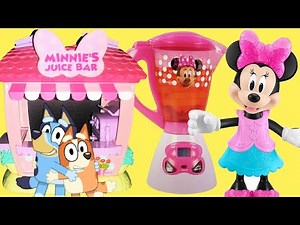 MINIE MOUSE Prepara Jugos con Frutas & Verduras