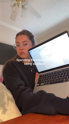 Studying During a Snowstorm: A Grad Student's Journey