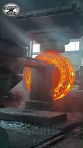 Large-scale forging scene original video#decompression#process #machine #forging #metal