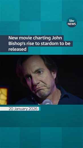 A new movie charting John Bishop’s rise to stardom is to be released at the end of January. #itvnews #johnbishop #movie | ITV News