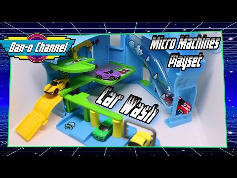 2020 Micro Machines Car Wash Transforming Playset by Wicked Cool Toys