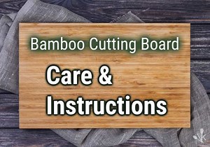 Bamboo Cutting Board Care & Instructions | KitchenSanity