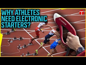 Why are electronic gun starters used at track races? | Olympic 2024